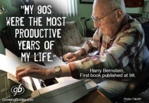 Harry Bernstein at 97