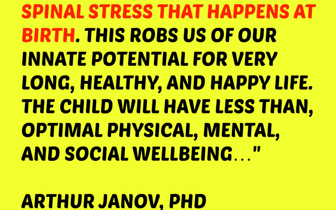 Adult Pain Starts In Childhood